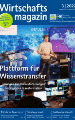 Cover & Artikel: Wirtschaftsmagazin IHK Hessen (3/2022)