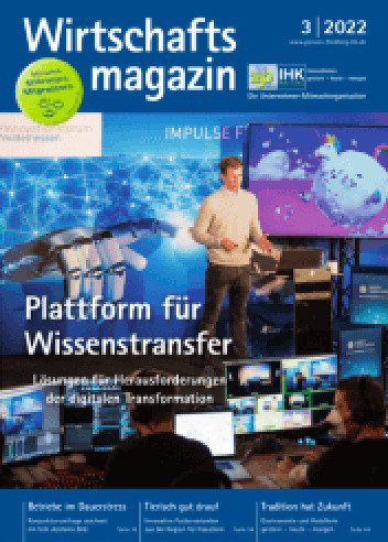 Cover & Artikel: Wirtschaftsmagazin IHK Hessen (3/2022)