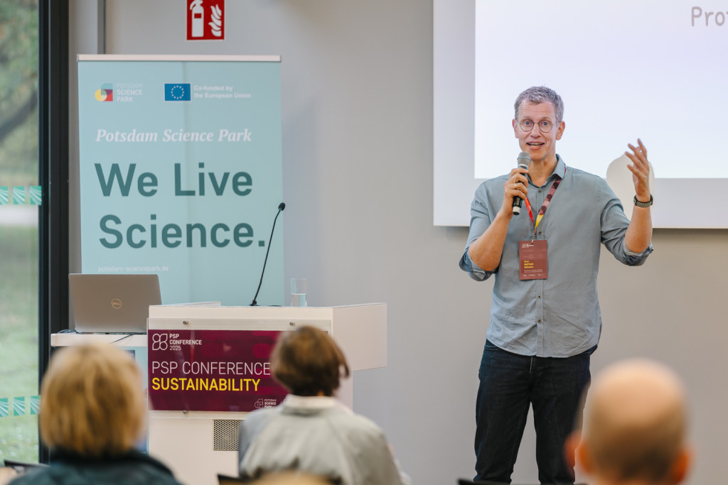 Prof. Bastian Halecker PSP Conference Sustainability Deep Tech