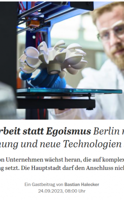 Zusammenarbeit statt Egoismus